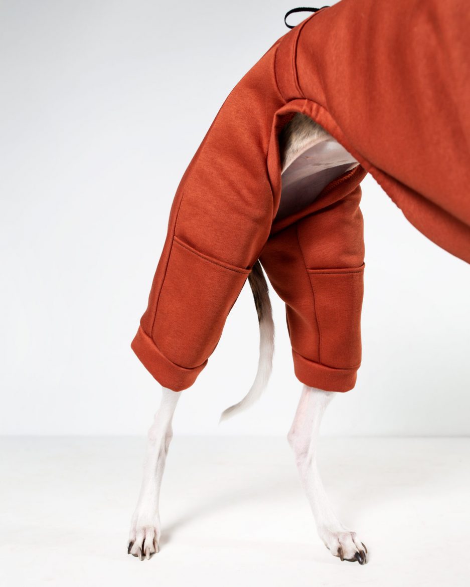 close-up leg pockets